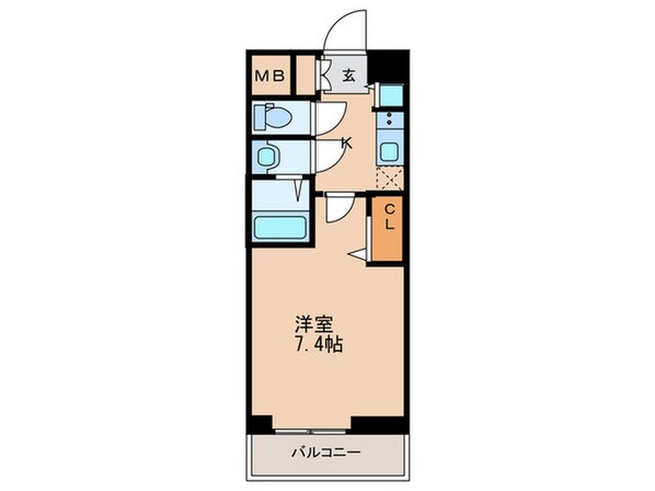 ﾌﾟﾚｻﾝｽ久屋大通公園ｴｱﾘｰ(302)の物件間取画像